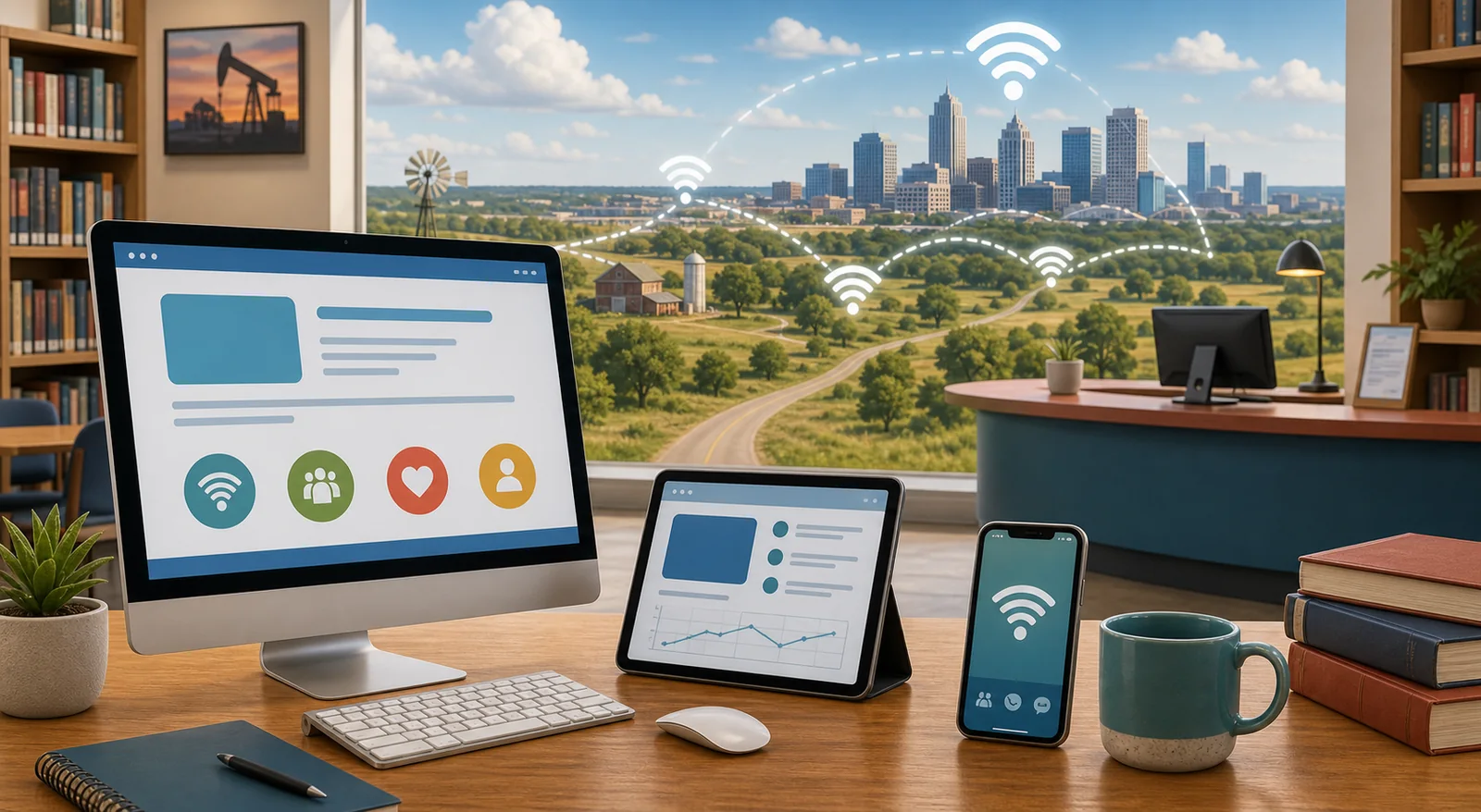 Local digital access resources and tablet alternatives for Oklahoma residents